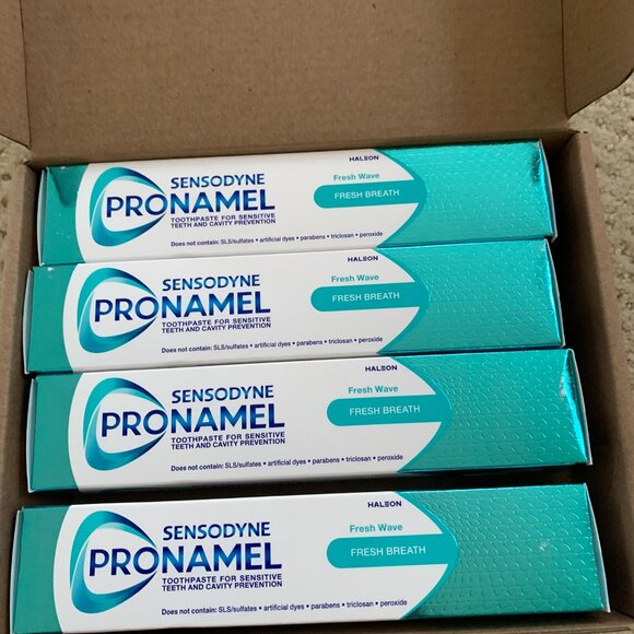 Sensodyne Pronamel Enamel Protection Toothpaste 4 PACK 4 oz Each – NEW - Picture 1 of 3